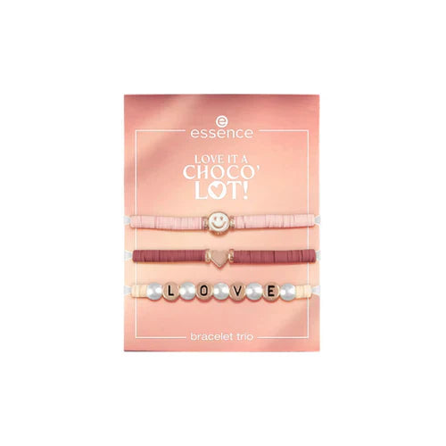 Essence | Love It A ChocoÂ  Lot! Bracelet Trio | 01 | Best Price in Pakistan original skincare product Pakistan مرکزی تصویر