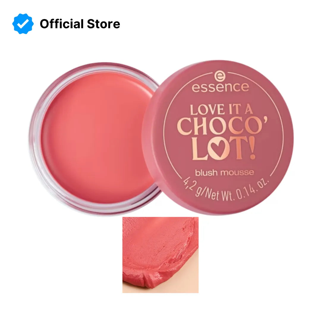 Essence Love It A Choco' Lot! Blush Mousse 01 | Best Price in Pakistan original skincare product Pakistan Main image