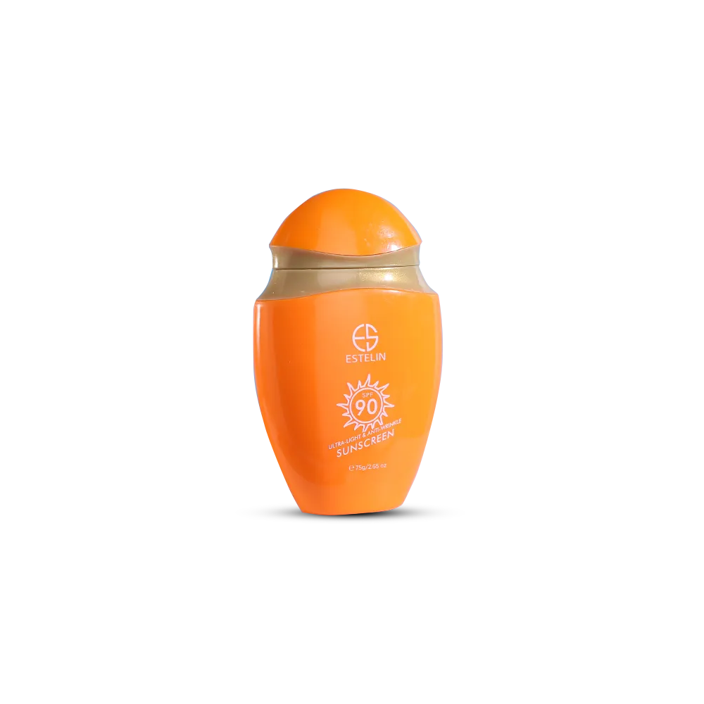 Estelin Ultra-Light & Anti-Wrinkle Sunscreen SPF90 PA+++ | Best Price in Pakistan original skincare product Pakistan