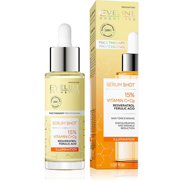 Eveline Serum Shot 15% Vitamin C | 30ml | Best Price in Pakistan original skincare product Pakistan Main image
