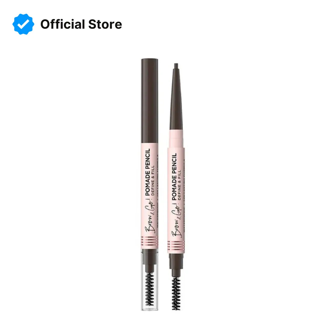 Eveline Brow & Go Pomade Pencil To Define & Fill | Dark Brown | Best Price in Pakistan original skincare product Pakistan
