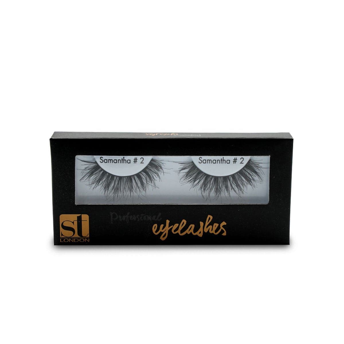 ST London Eye Lashes |  02 Samantha | Best Price in Pakistan original skincare product Pakistan مرکزی تصویر