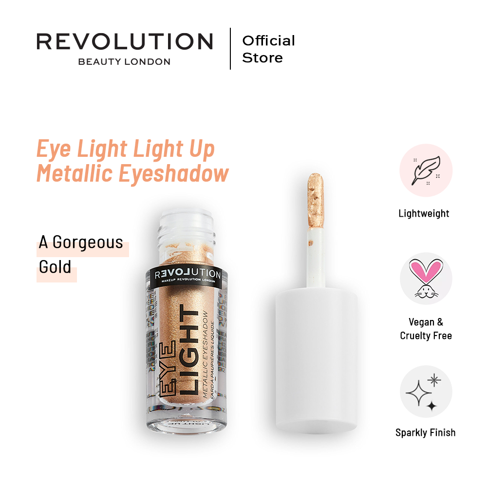 Relove By Revolution Eye Light Light Up Metallic Eyeshadow | Best Price in Pakistan original skincare product Pakistan