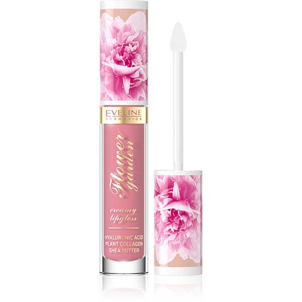 Eveline Flower Garden Lip-Gloss | 01 Delicate Rose | Best Price in Pakistan original skincare product Pakistan