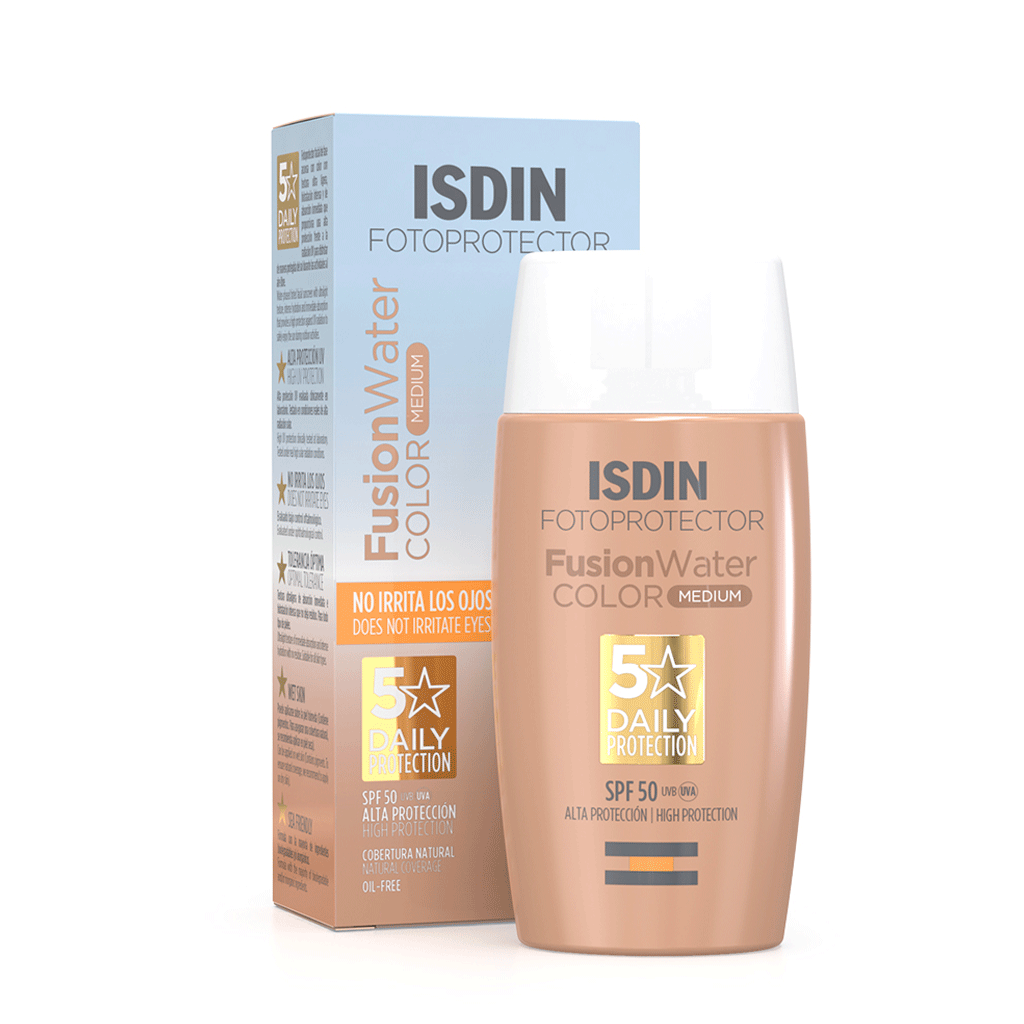 Fotoprotector ISDIN Fusion Water Color Medium SPF 50 | Best Price in Pakistan original skincare product Pakistan Main image