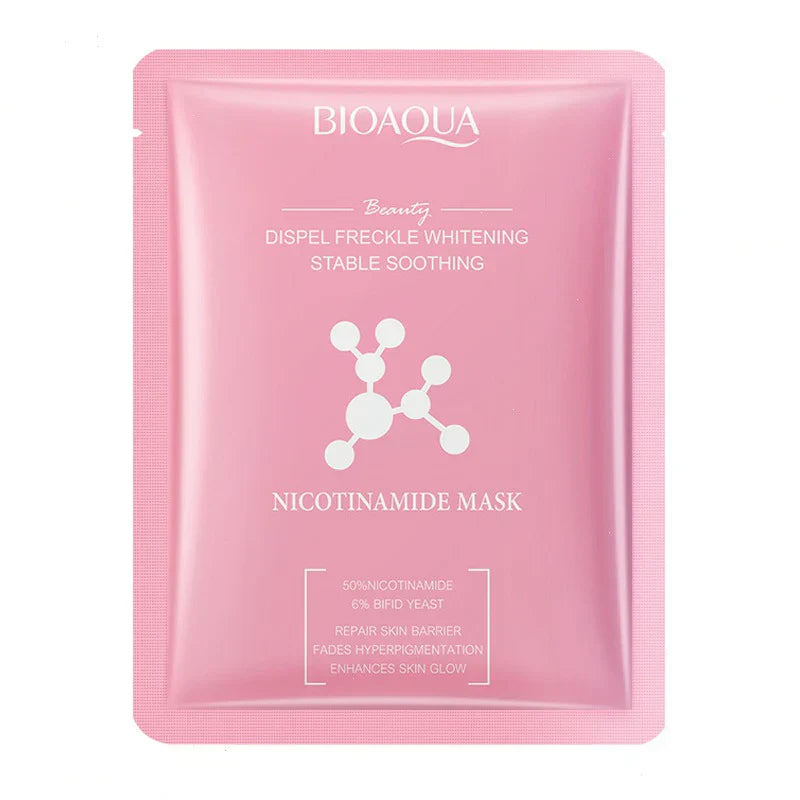 Bioaqua Nicotinamide Facial Mask | 1 PC | Best Price in Pakistan original skincare product Pakistan