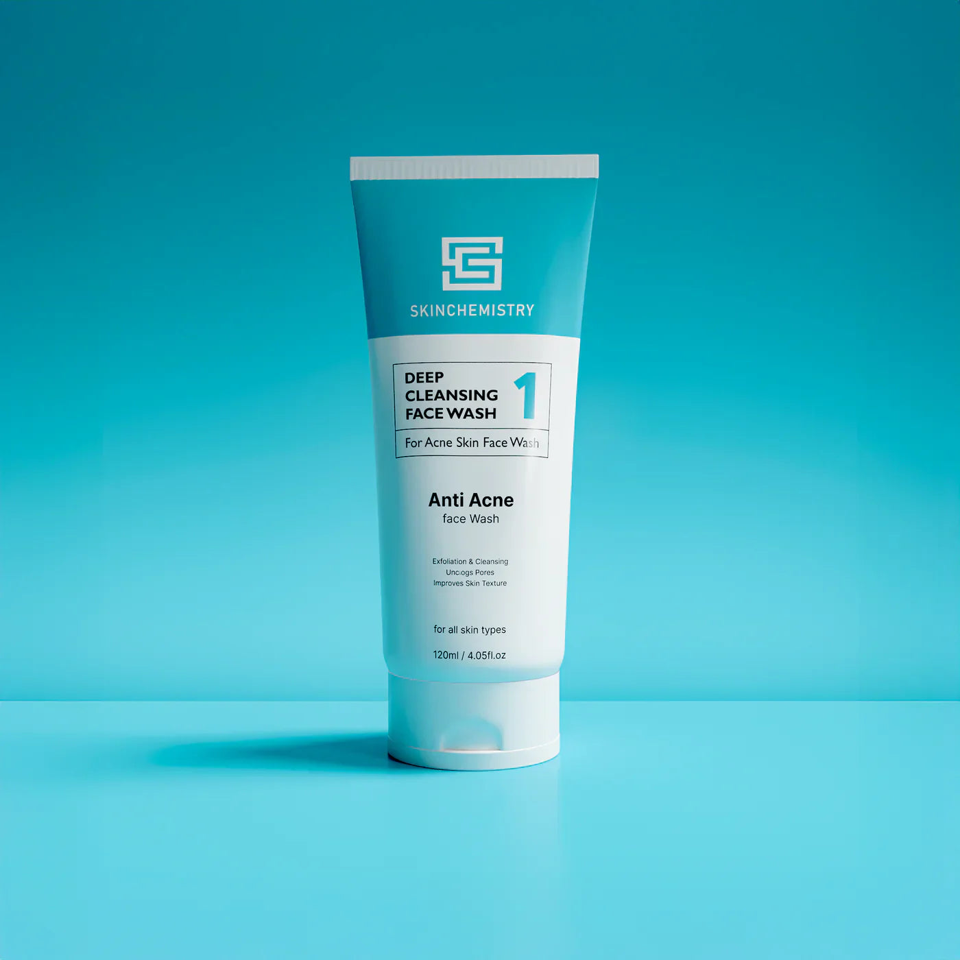 Skin Chemistry Deep Cleansing Acne Face Wash | Best Price in Pakistan original skincare product Pakistan