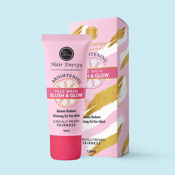 Hair Energy 100 Organic Aloevera GelBlush Glow Whitening Face Advance Brightening Radiance | Best Price in Pakistan original skincare product Pakistan مرکزی تصویر