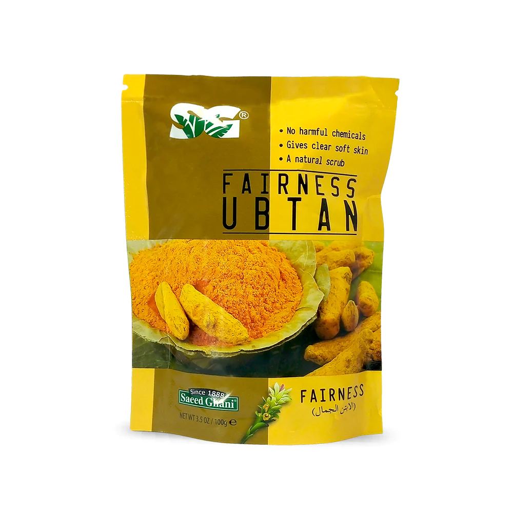 Saeed Ghani | Glowing Ubtan Powder 100Gm | Best Price in Pakistan original skincare product Pakistan Main image