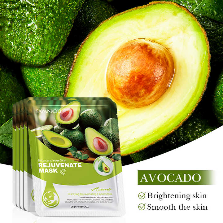 Fayankou Avocado Clarifying Rejuvenating Facial Mask 25G | Best Price in Pakistan original skincare product Pakistan