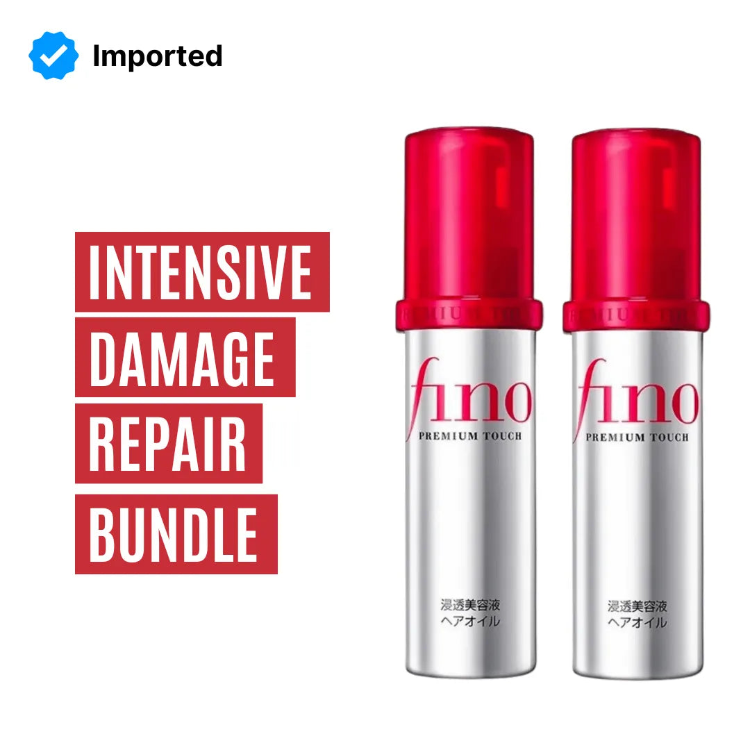 Shiseido Fino Premium Touch Hair Oil Bundle | Best Price in Pakistan original skincare product Pakistan مرکزی تصویر