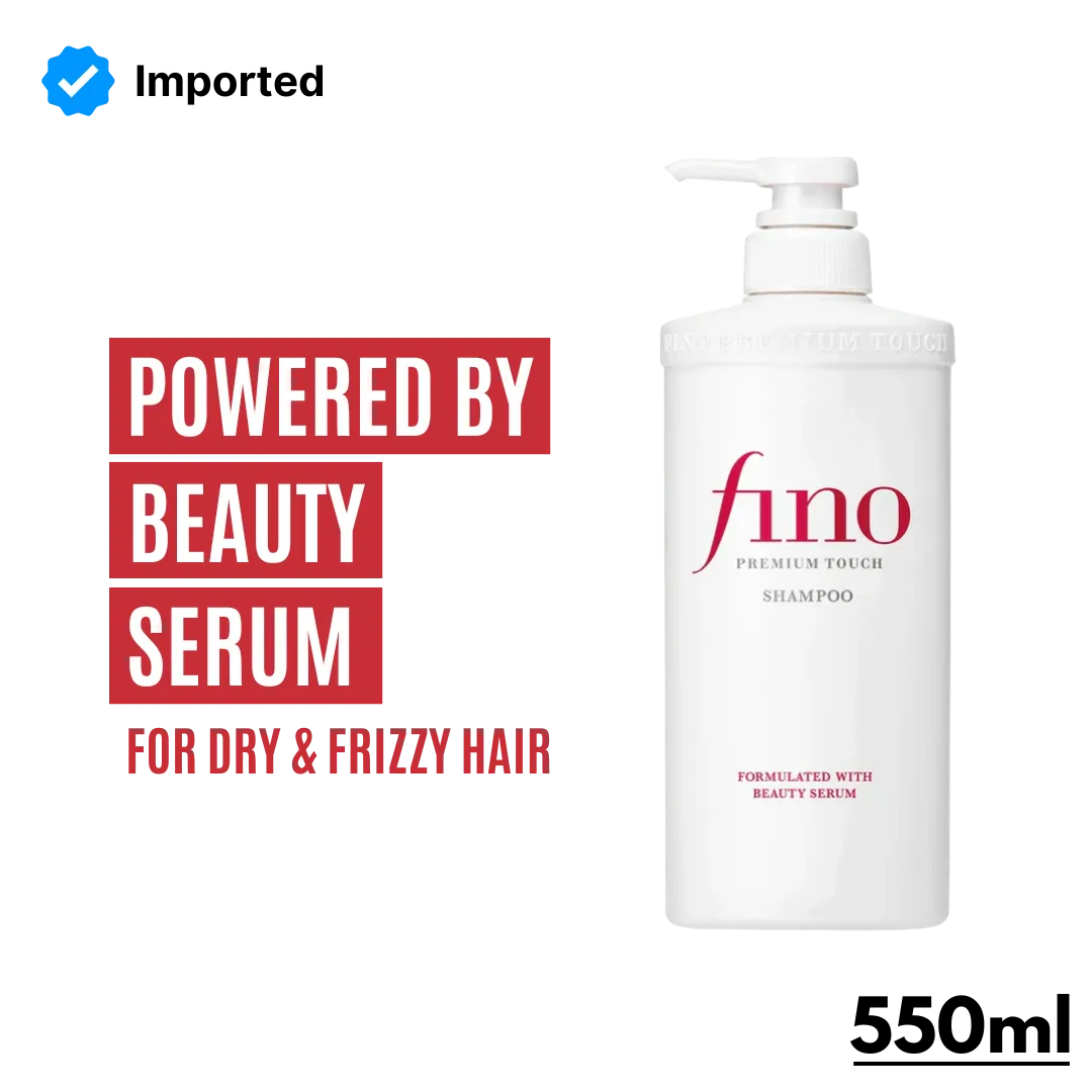 Shiseido Fino Premium Touch Shampoo | 550ml | Best Price in Pakistan original skincare product Pakistan مرکزی تصویر