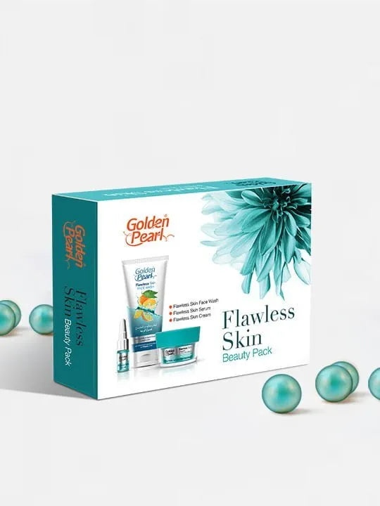 Golden Pearl Flawless Skin Beauty Kit | Best Price in Pakistan original skincare product Pakistan مرکزی تصویر