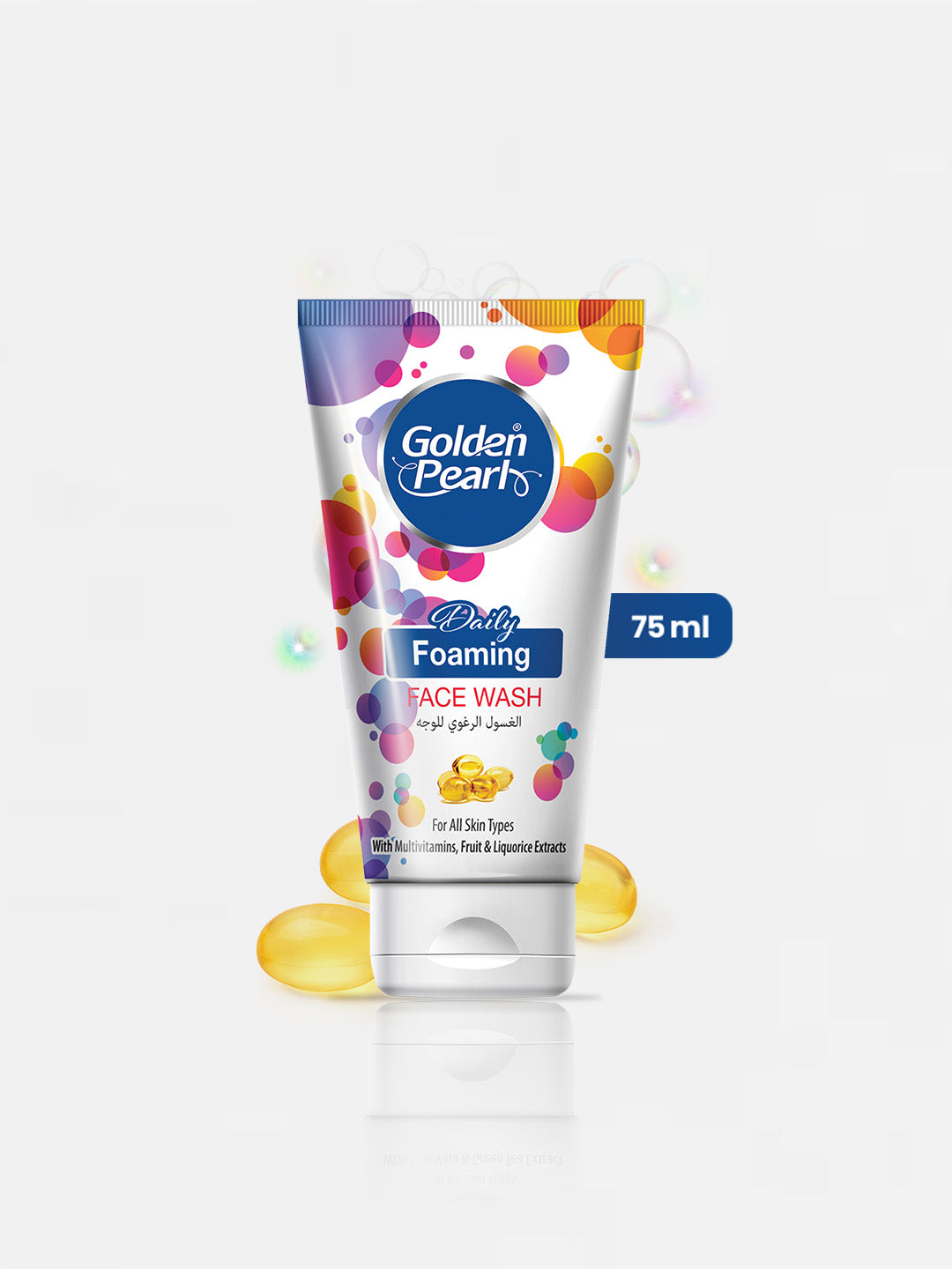 Golden Pearl Foaming Face Wash | 75ml | Best Price in Pakistan original skincare product Pakistan Main image