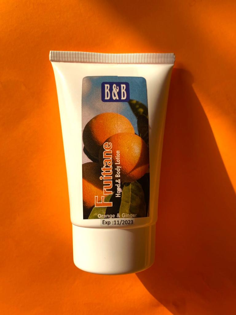 B&B Derma | Fruittane Orange & Ginger Body &Hand Lotion | Best Price in Pakistan original skincare product Pakistan