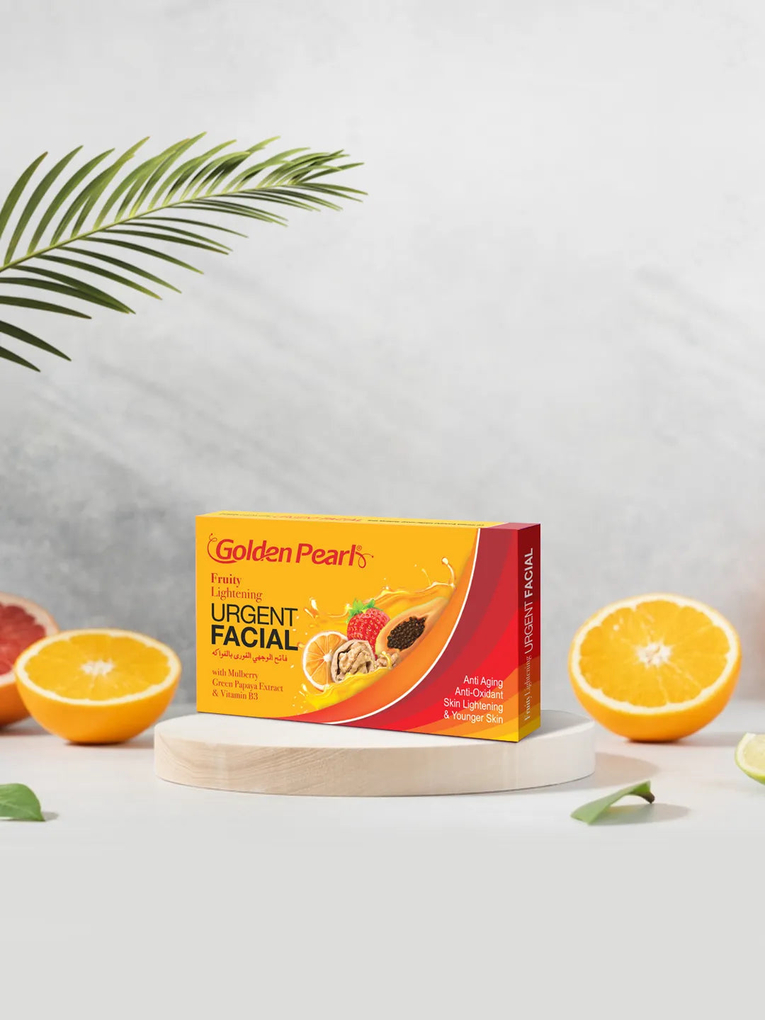 Golden Pearl Fruity Whitening Urgent Facial | 20ml | Best Price in Pakistan original skincare product Pakistan Main image