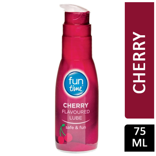 Fun Time Cherry Flavoured Lube 75Ml | Best Price in Pakistan original skincare product Pakistan