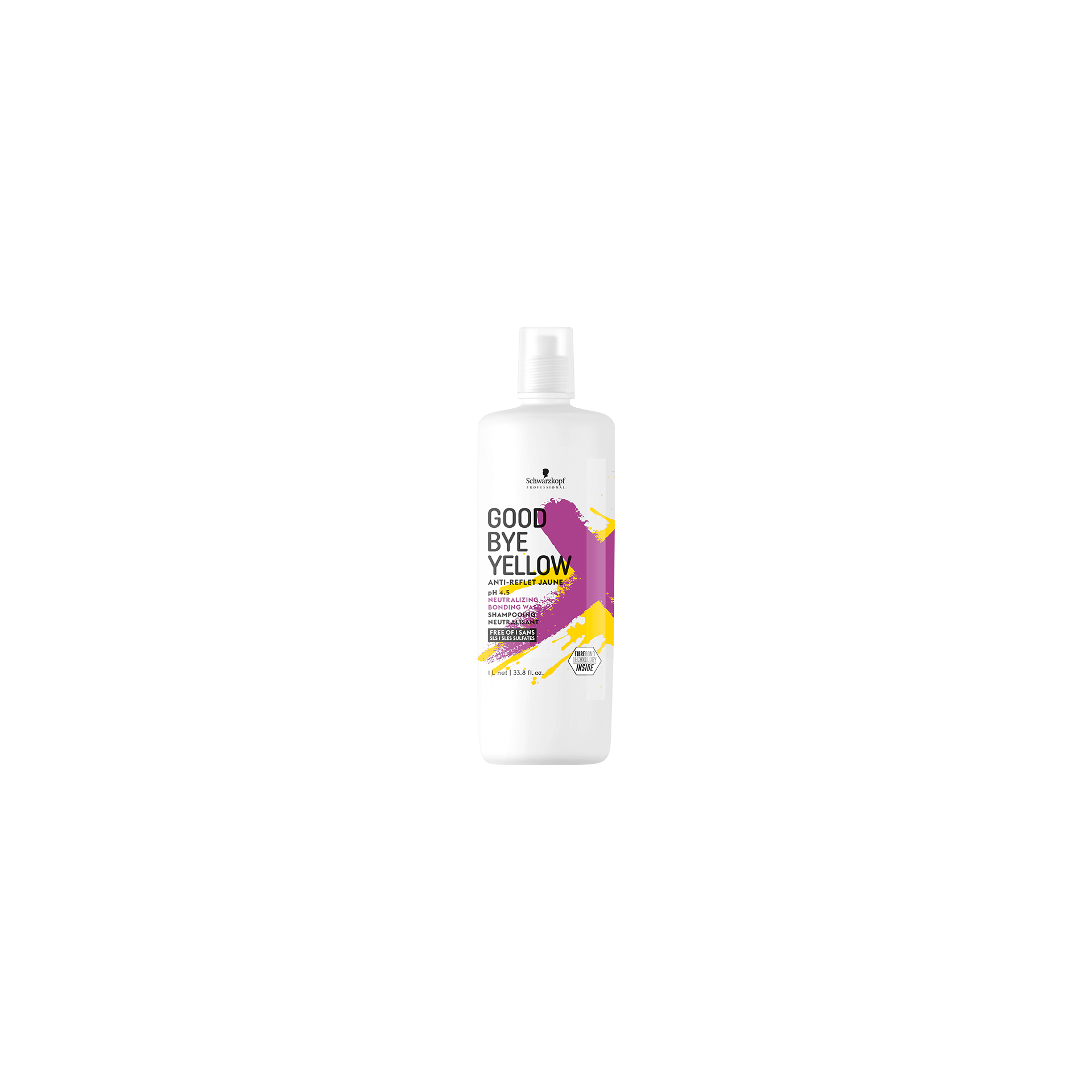 Schwarzkopf | Goodbye Yellow Shampoo | 1000ml | Best Price in Pakistan original skincare product Pakistan Main image