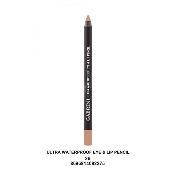Gabrini Ultra Water Proof 1 Pencil 26 | Best Price in Pakistan original skincare product Pakistan