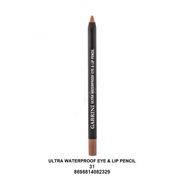 Gabrini Ultra Water Proof 1 Pencil 31 | Best Price in Pakistan original skincare product Pakistan