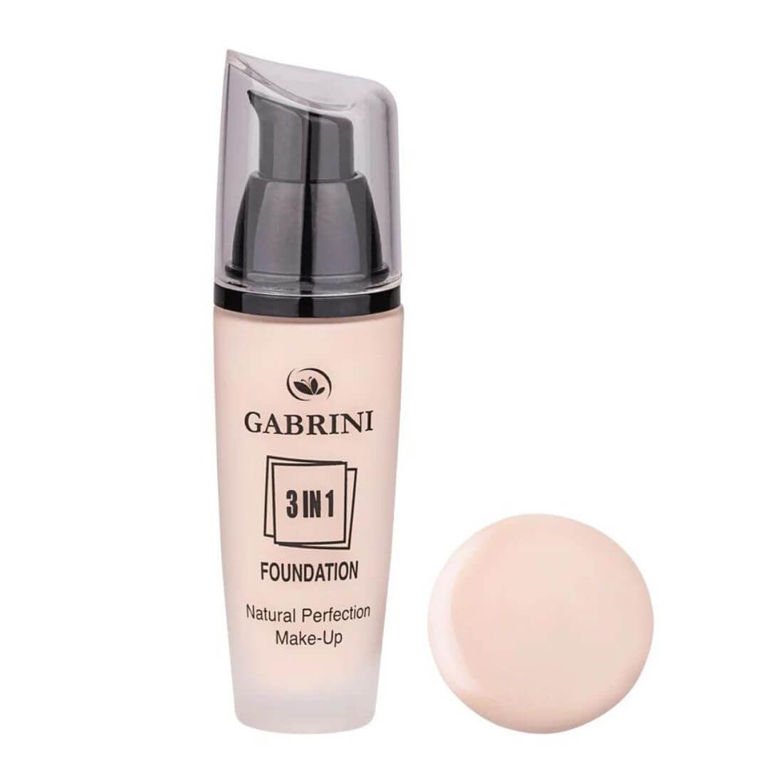 Gabrini Foundation 3 IN 1 # 01 | Best Price in Pakistan original skincare product Pakistan