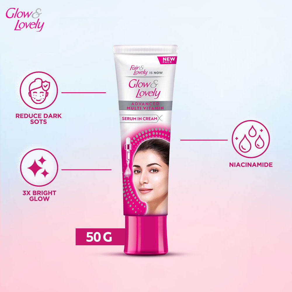 Glow & Lovely | Multi Vitamin Cream | 50g | Best Price in Pakistan original skincare product Pakistan Main image