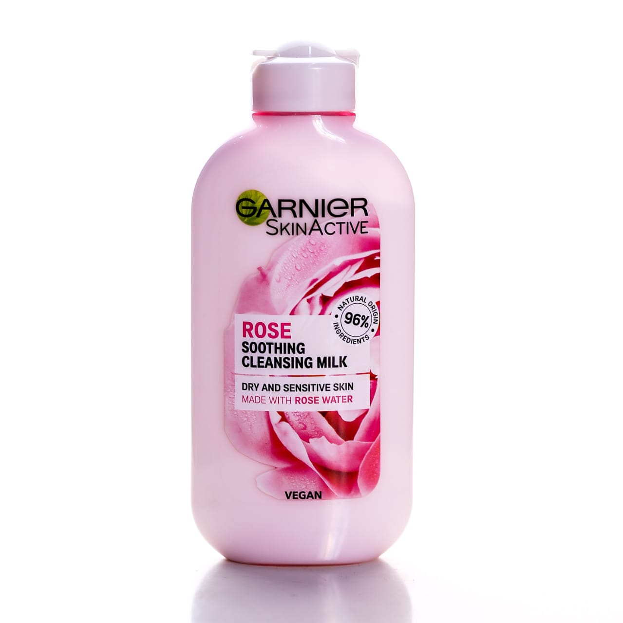 GARNIER ROSE CLEANSING MILK VEGAN DRY SKIN 200 ML | Best Price in Pakistan original skincare product Pakistan