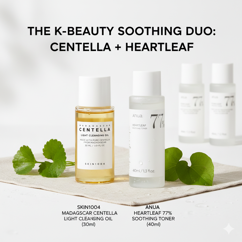 Bundle | Centella & Heartleaf Soothing Set | Best Price in Pakistan original skincare product Pakistan Main image