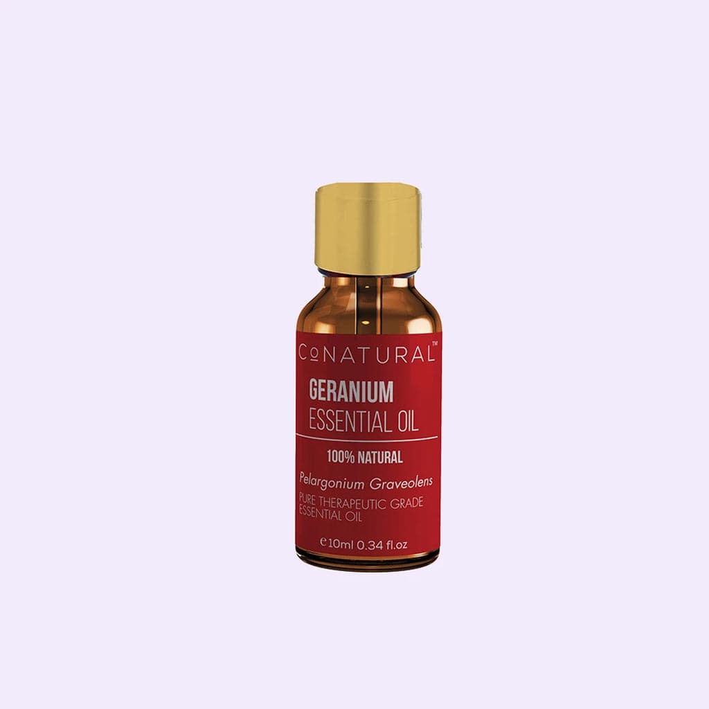 Conatural Geranium Essential Oil | Best Price in Pakistan original skincare product Pakistan مرکزی تصویر