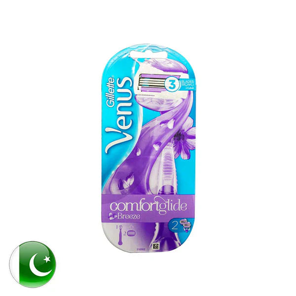 Gillette Venus Comfort Glide Breeze 1'S 2'Up | Best Price in Pakistan original skincare product Pakistan