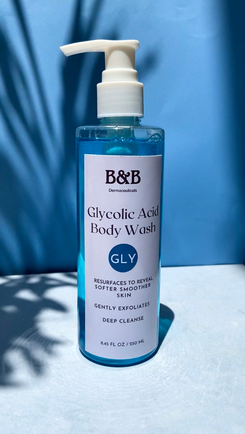 B&B Derma | Glycolic Acid Body Wash | Best Price in Pakistan original skincare product Pakistan