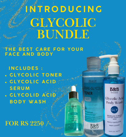 B&B Derma | Glycolic Acid Complete Kit | Best Price in Pakistan original skincare product Pakistan