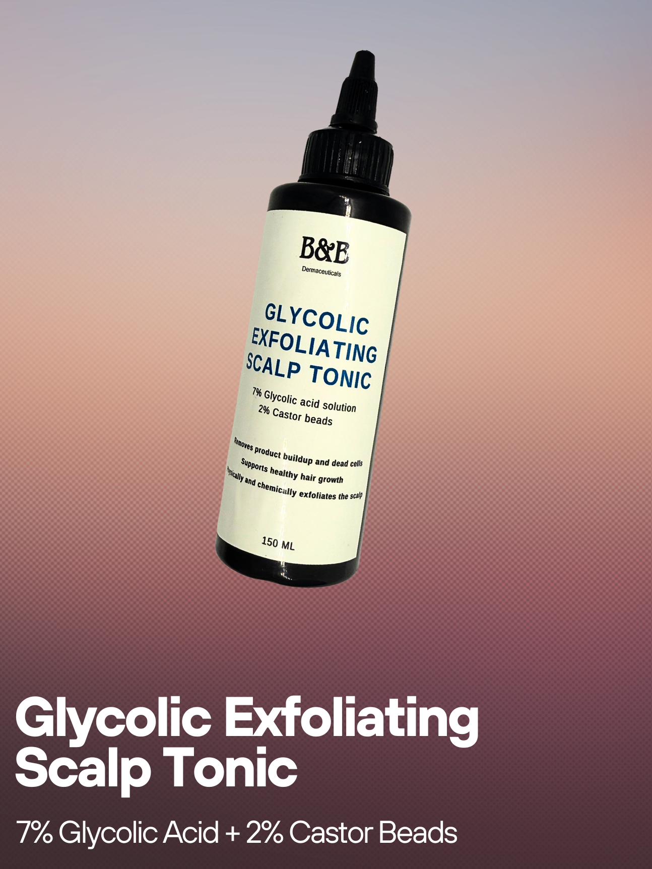 B&B Derma | Glycolic Exfoliating Scalp Tonic | Best Price in Pakistan original skincare product Pakistan