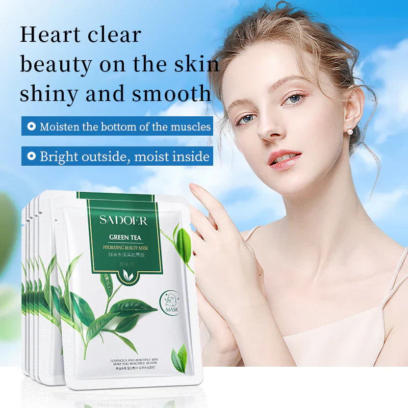 Sadoer Green Tea Face Mask 25G | 1 PC | Best Price in Pakistan original skincare product Pakistan Main image