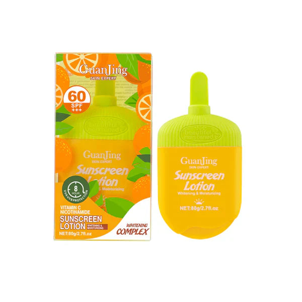 Guanjing Sunscreen Lotion Whitening & Moisturising Spf60 80G | Best Price in Pakistan original skincare product Pakistan