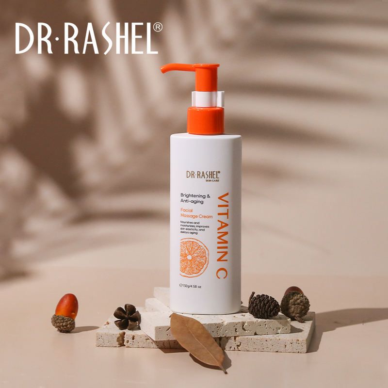 Dr Rashel | Vitamin C Brightening & Anti-Aging Facial Massage Cream | 130g | Best Price in Pakistan original skincare product Pakistan Main image