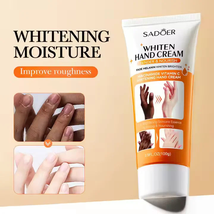 Sadoer Niacinamide Vitamin C Whitening Hand Cream 100G | Best Price in Pakistan original skincare product Pakistan Main image