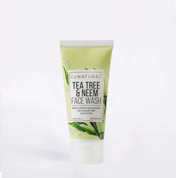 Conatural Tea Tree and Neem Facewash 60ml | Best Price in Pakistan original skincare product Pakistan Main image
