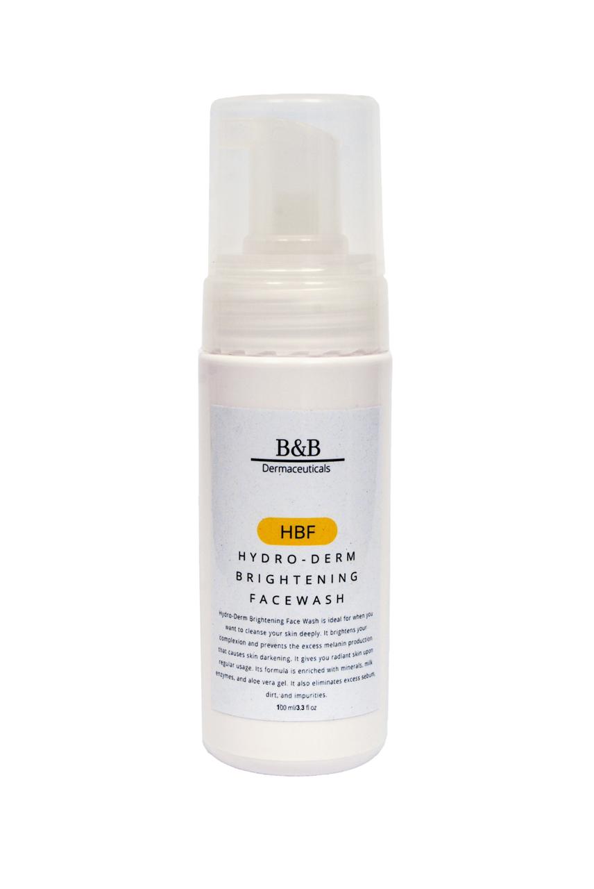 B&B Derma | Hydro-Derm  Brightening Foaming Facewash | Best Price in Pakistan original skincare product Pakistan Main image