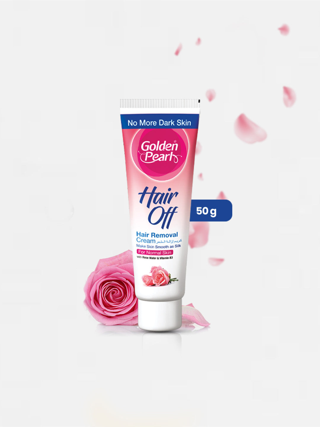 Golden Pearl Hair Off | Hair Removal Cream | Rose 50gm | Best Price in Pakistan original skincare product Pakistan مرکزی تصویر