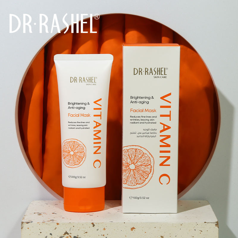 Dr Rashel | Vitamin C Brightening & Anti-Aging Facial Mask | 100g | Best Price in Pakistan original skincare product Pakistan Main image