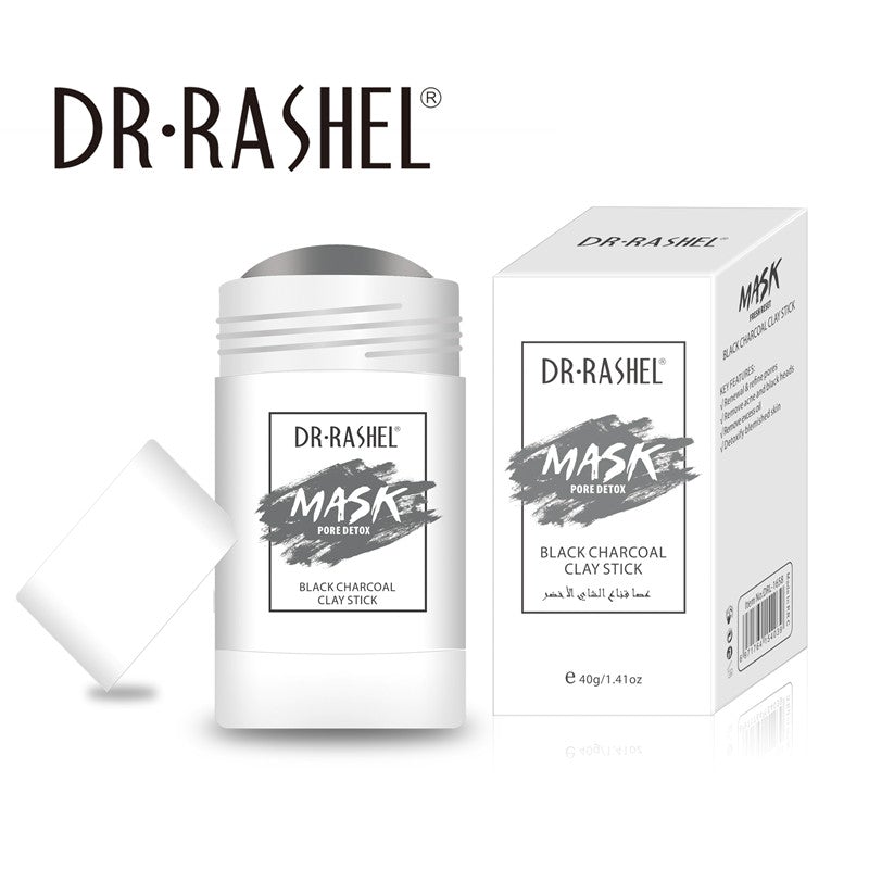 Dr Rashel Pore Detox Mask Black Charcoal Clay Stick | Best Price in Pakistan original skincare product Pakistan مرکزی تصویر
