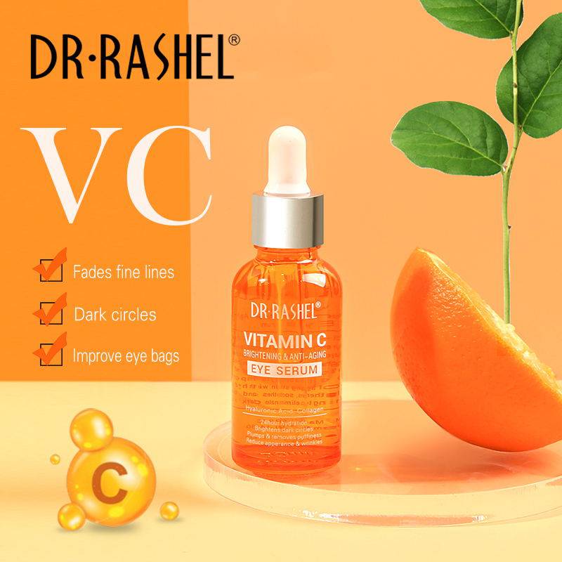 Dr Rashel | Vitamin C Brightening Eye Serum 30ml | Best Price in Pakistan original skincare product Pakistan
