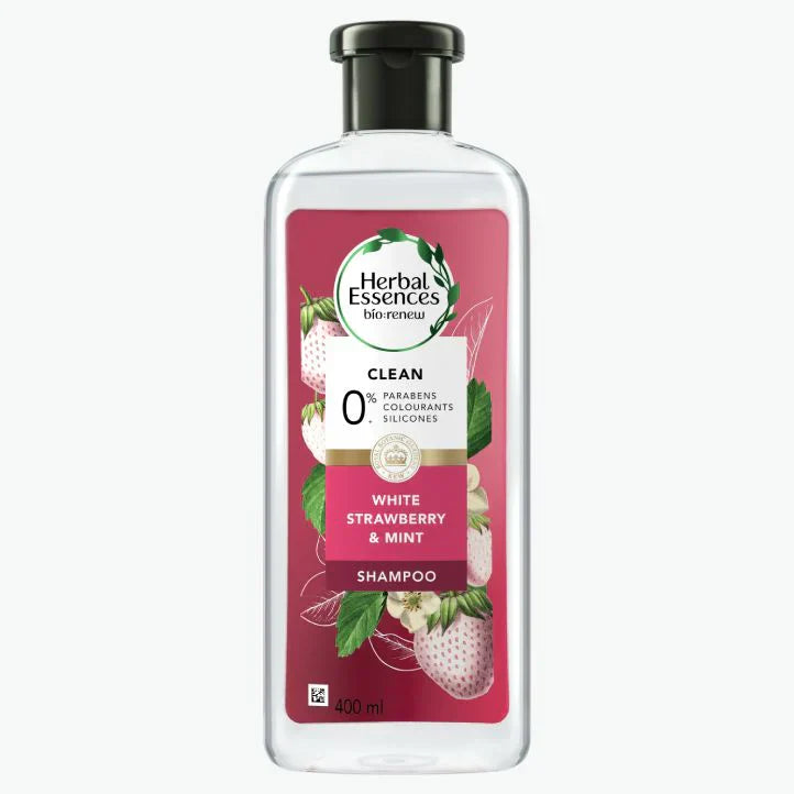 Herbal Essences Shampoo White Strawberry & Mint 400Ml | Best Price in Pakistan original skincare product Pakistan