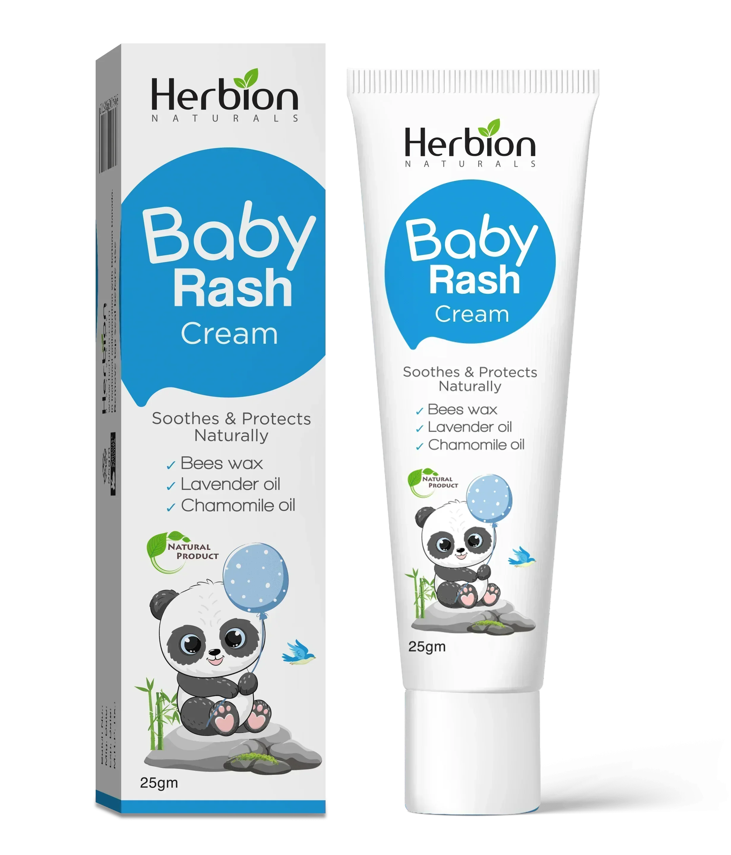 Herbion Baby Rash Cream | Best Price in Pakistan original skincare product Pakistan مرکزی تصویر