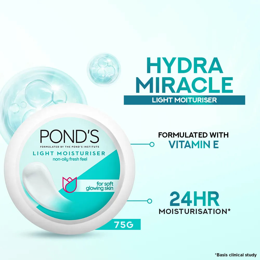 PONDs Light Moisturiser Cream | 75ml | Best Price in Pakistan original skincare product Pakistan