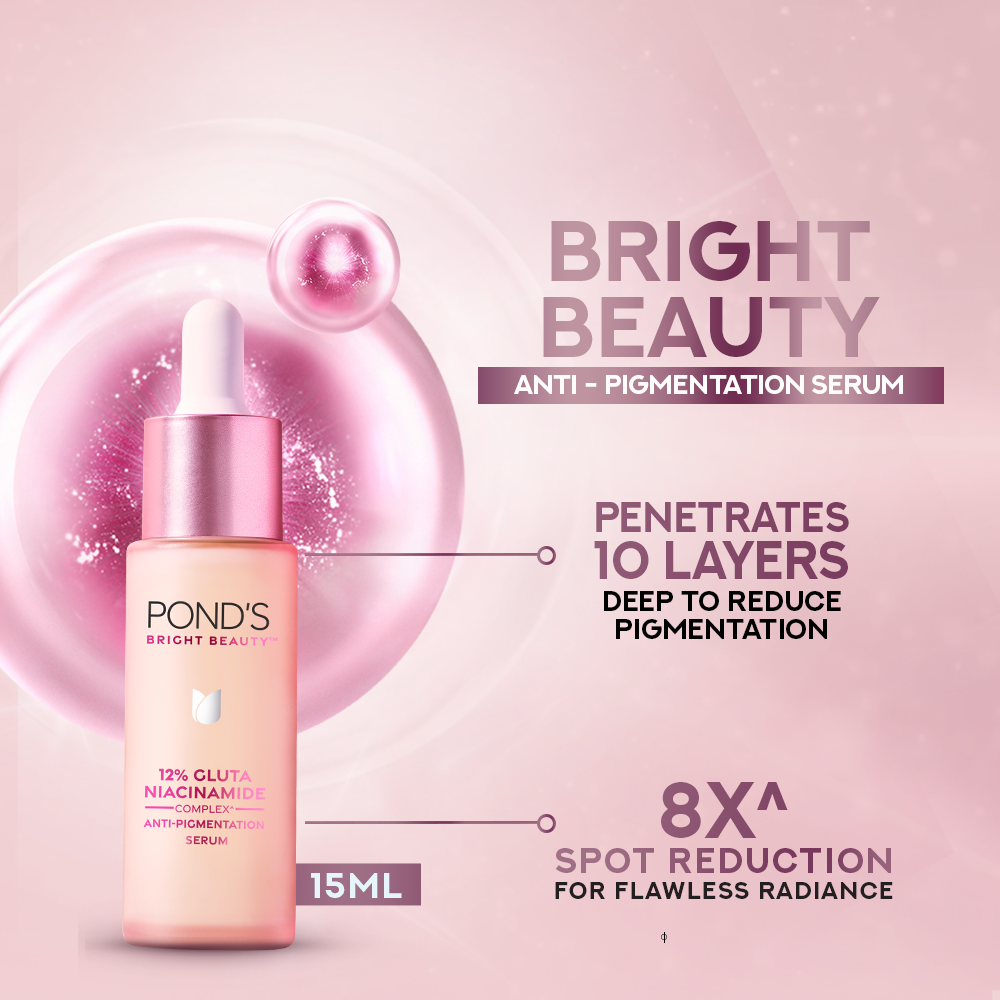 EXP 05/26 Pond's Bright Beauty Anti-Pigmentation Serum | 15ml | Best Price in Pakistan original skincare product Pakistan