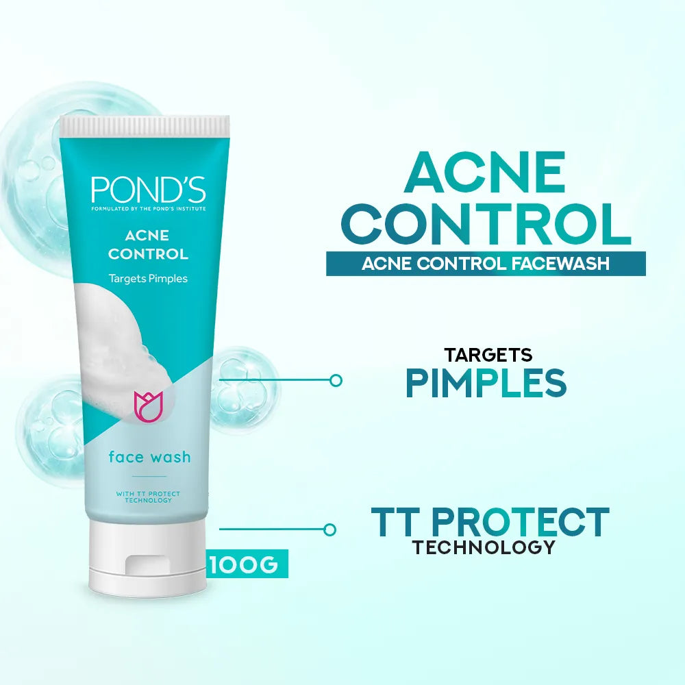 Ponds Acne Control Face Wash | 100G | Best Price in Pakistan original skincare product Pakistan