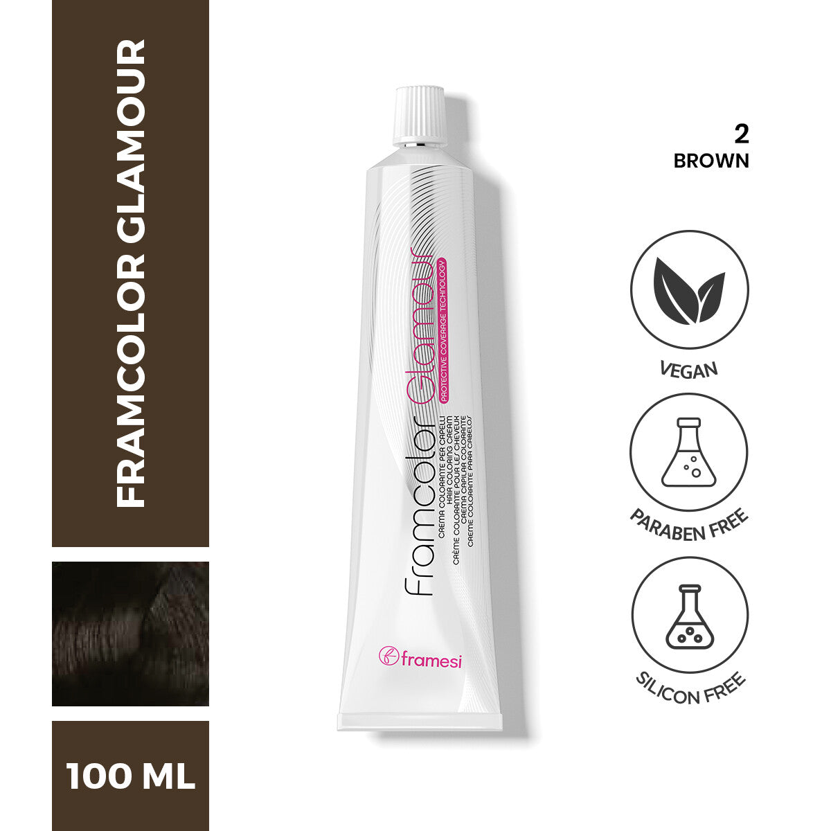 Framesi | FramColor Glamour | 2 Brown | Best Price in Pakistan original skincare product Pakistan