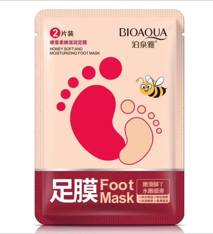 Bioaqua Honey Moisturizing Foot Mask 30G | Best Price in Pakistan original skincare product Pakistan
